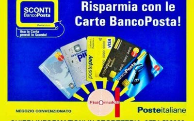 Fisiomakbi centro di fisioterapia e riabilitazione è un centro convenzionati con PosteItaliane!